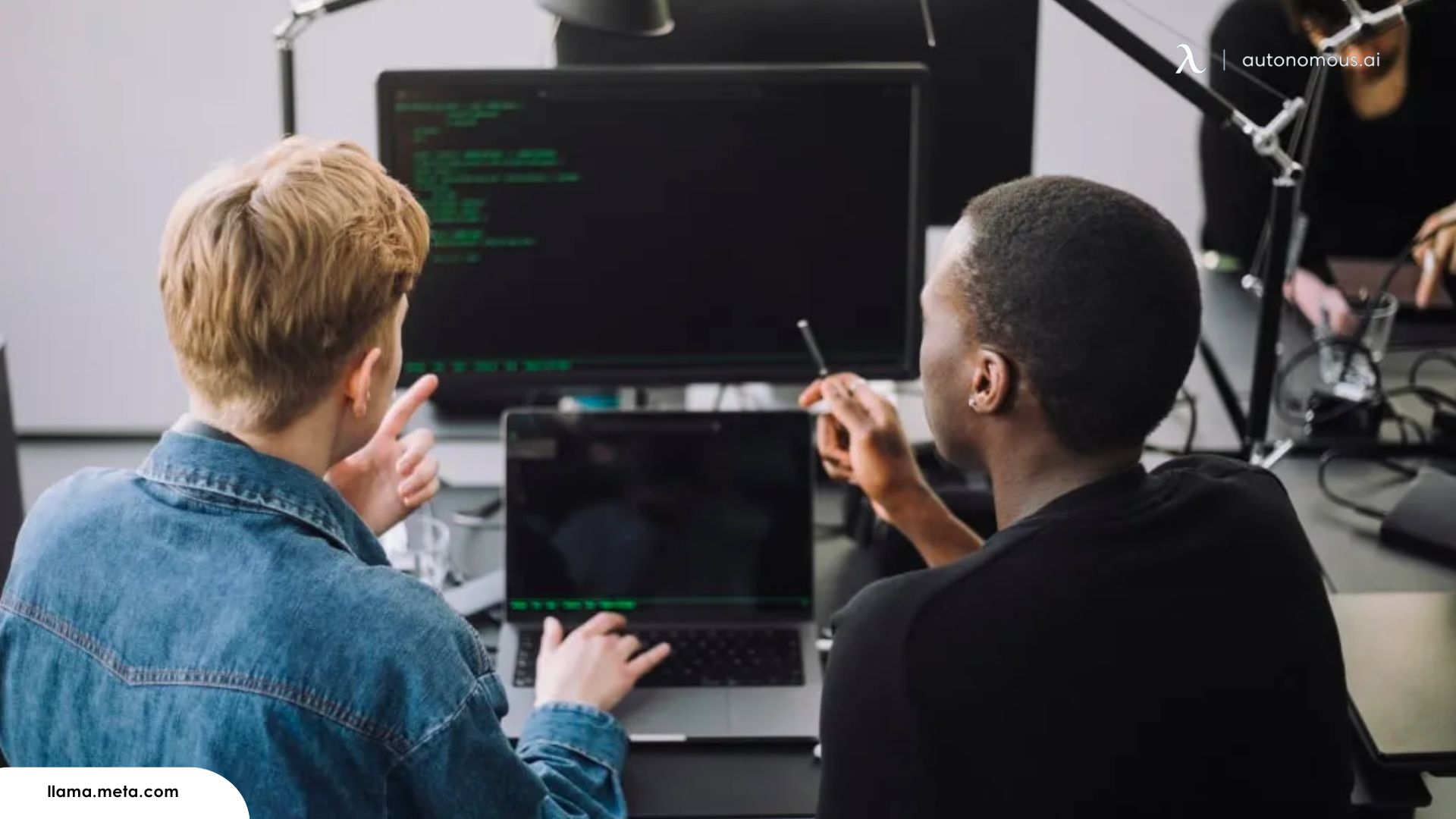 Llama AI model illustration